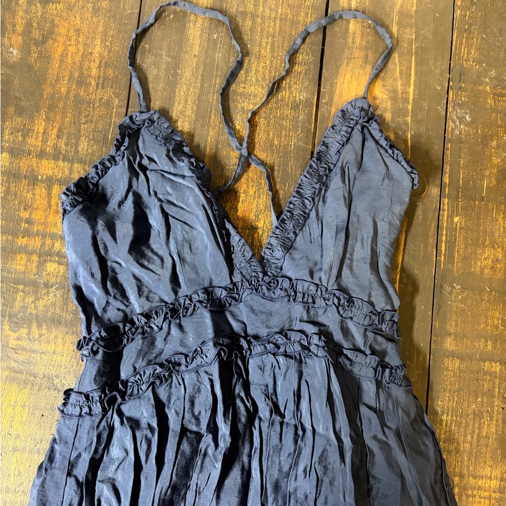 Navy jumpsuit